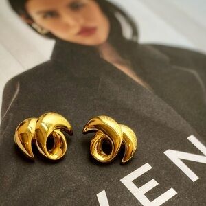 Vintage Givenchy “Twist” Earrings